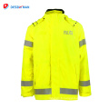 Nouveau design vente chaude à la mode haute visibilité fluorescent sécurité rainsuit